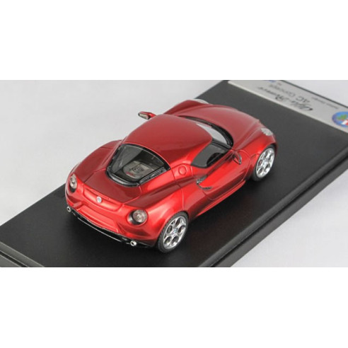 looksmart Alfa Romeo 4C Concept Villa d'Este Edition 2012 (Metallic Red) (1/43 scale model