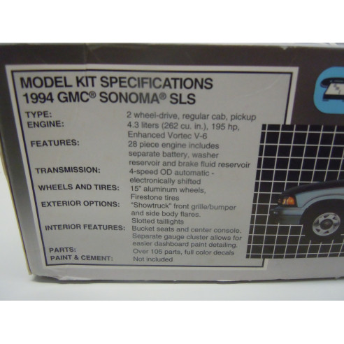 GMC, Sonoma SLS, 1/25