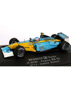 Renault R202, engine RS22, 1/43