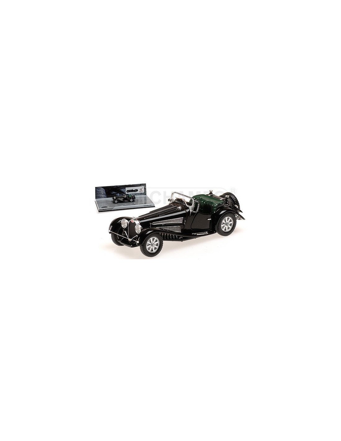 1/43 MINICHAMPS MULLIN Collection 1931 Bugatti Type 54 Roadster Pièce # 437110160 EUR 0,92