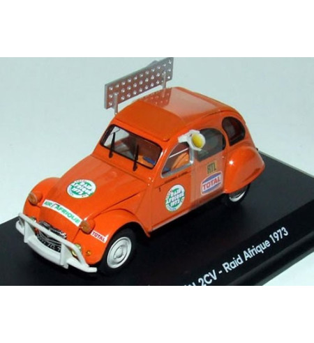 Made in macau 1:38 citroen 2cv raid afrique 1973 - Modélisme