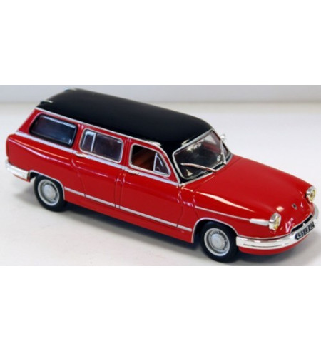 Norev 1/43 – Panhard PL17 – Jaune – Miniature Plastique – Occasion