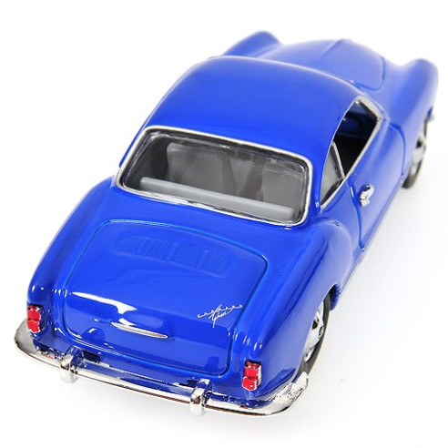 Porsche, 911 (997) Turbo und Volkswagen VW Kharman Ghia Coupe, 1/43