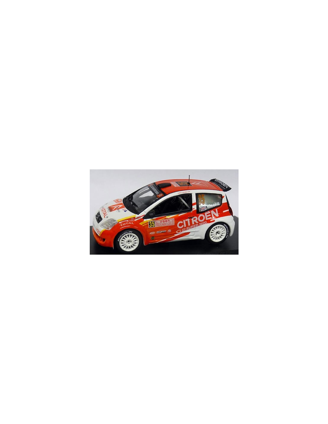 Kit Miniature 1/43 Citroën C2 Super 1600 Rallye - Marque Provence Moulage - Résine - Occasion Comme Neuf