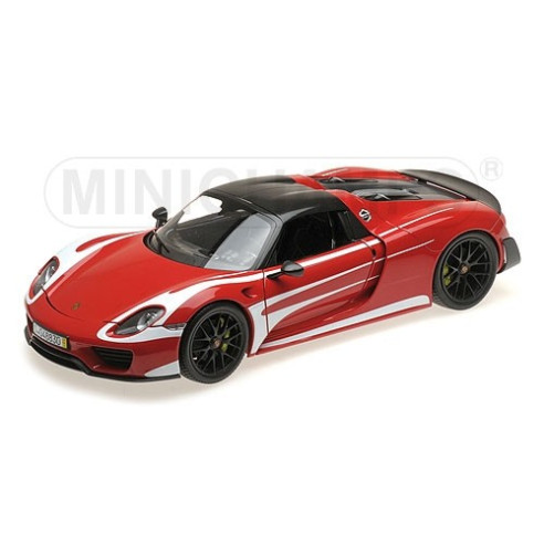 Jouet - Bburago - Porsche 918 Spyder - Modèle réduit - Blanc - À partir