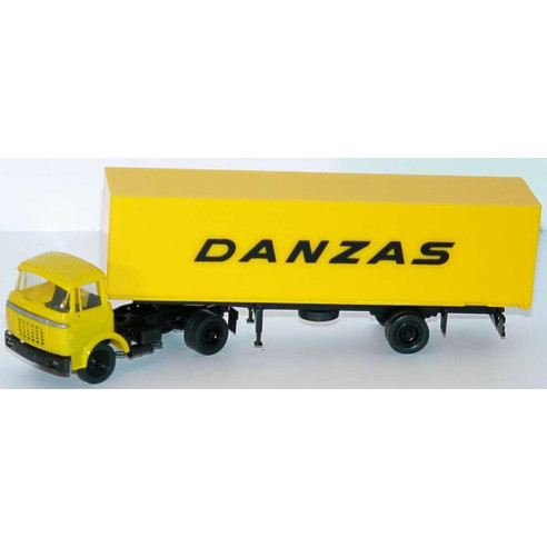 Berliet, Koffersattelzug, 1/87