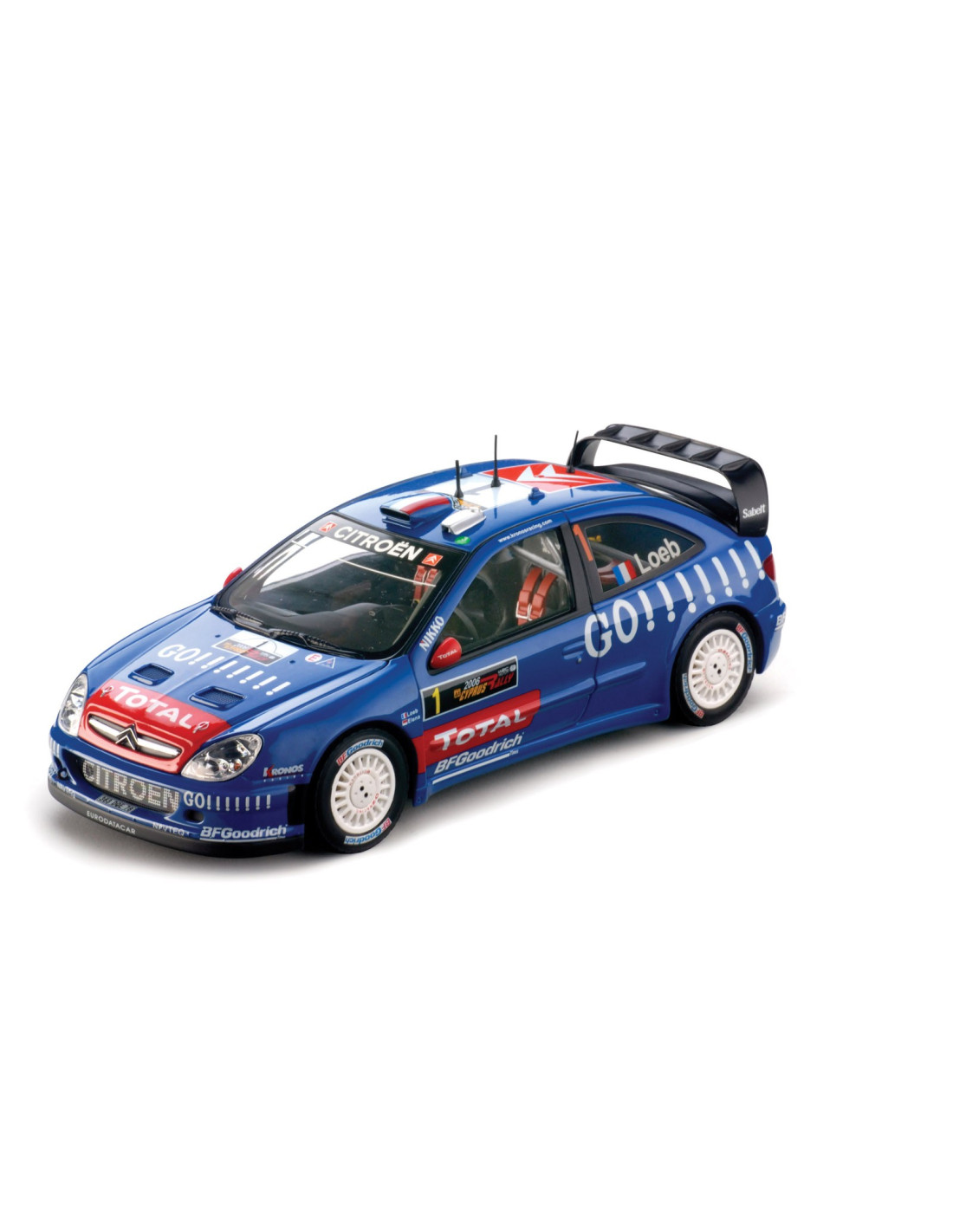 Miniature rallye Citroën Xsara WRC 1/18 - Collection Miniature rallye Citroën Xsara WRC 1/18 - Collection