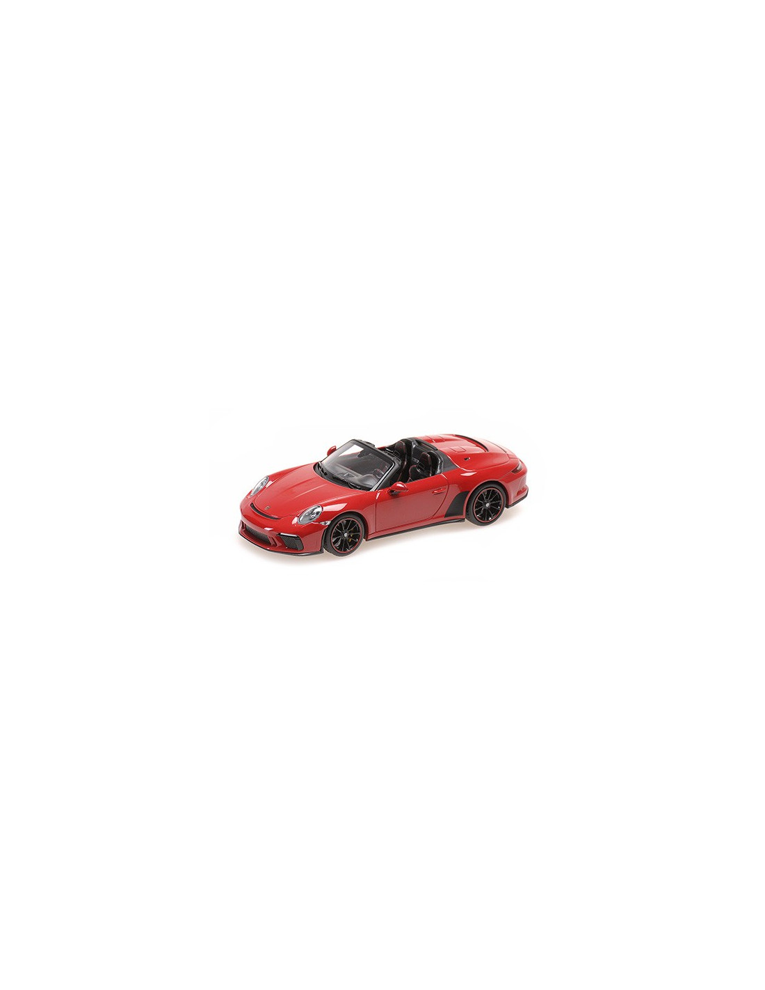 1:18 SPARK PORSCHE 911 (991 II) Speedster Noir 2019 Avec Display Dealer