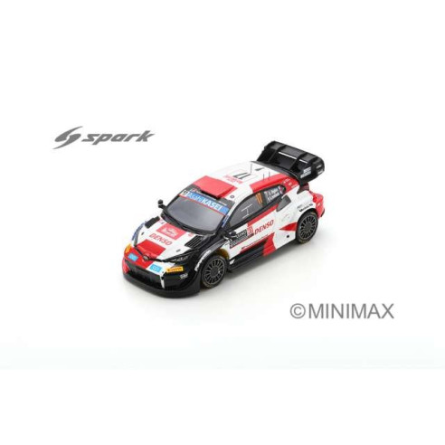 TOYOTA GR YARIS RALLY 1 MONTE CARLO 2023 N° 17 Ogier Landais par IXO 1