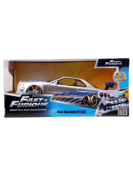 Nissan, Skyline GTR R34, 1/24