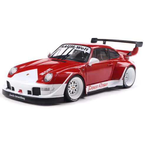 Porsche, 911 (993) RWB, Porco Rosso, 1/18