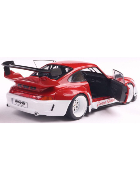 Porsche, 911 (993) RWB, Porco Rosso, 1/18