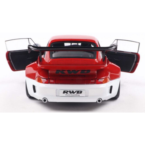 Porsche, 911 (993) RWB, Porco Rosso, 1/18