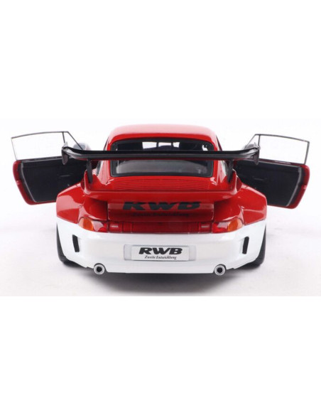 Porsche, 911 (993) RWB, Porco Rosso, 1/18