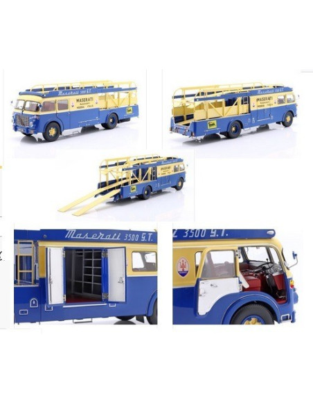 Fiat, 642 RN2 Bartoletti Maserati Race Car Transporter, 1/18
