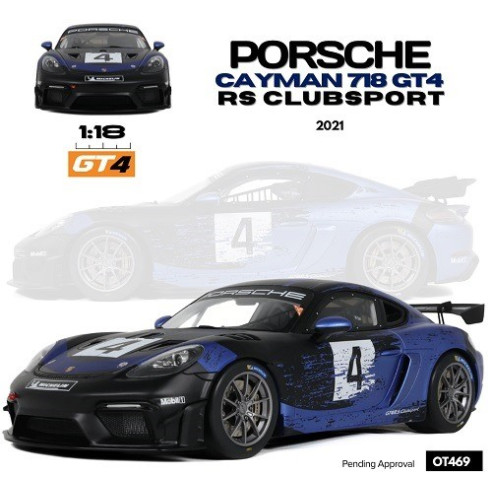 Porsche, Cayman 718 GT4 RS Clubsport,...