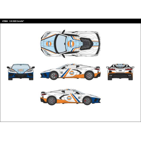 Chevrolet, Corvette (C8) Stingray, 1/24