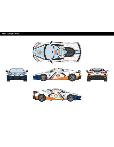 Chevrolet, Corvette (C8) Stingray, 1/24