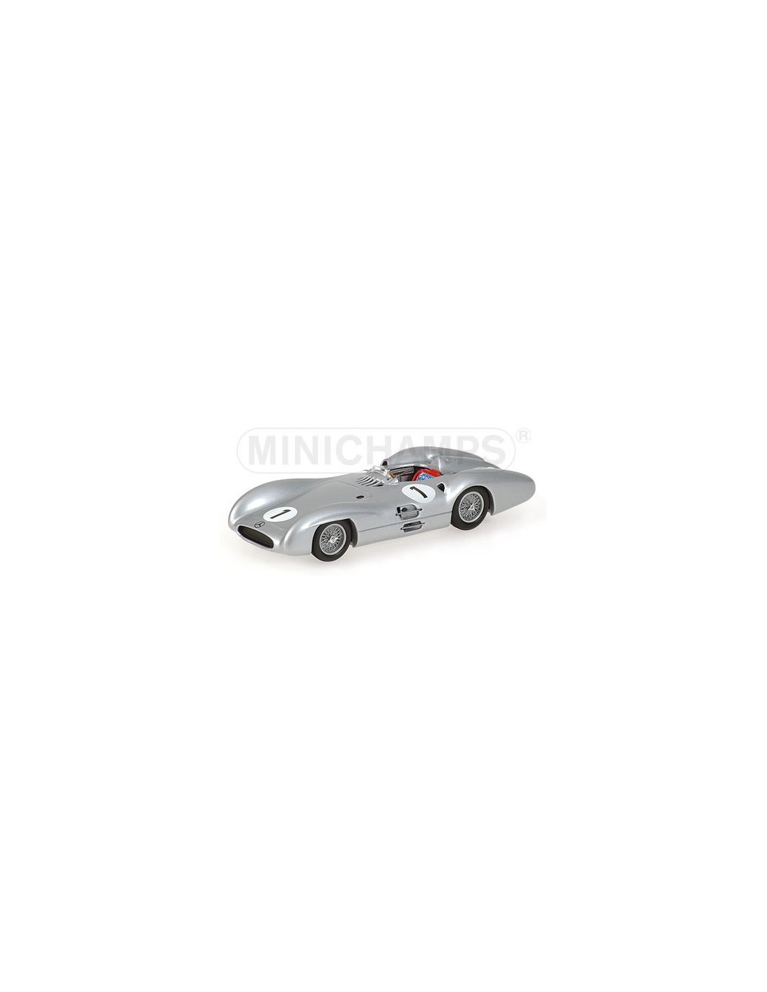 Märklin 8010 Mercedes Benz Formelrennwagen Silberpfeil 2 #5493