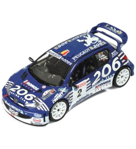 Peugeot 206 WRC - Neste Rally Finland 2001 - Grönholm - Rautiainen
