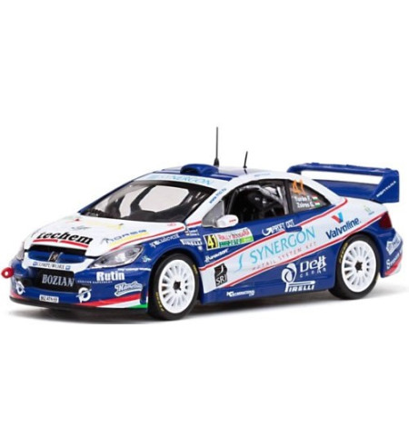 IXOMODELS 1/43 Peugeot 307 WRC Blanche - Collection Miniature - IXOMDCS030