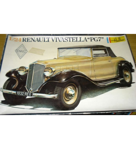 Maquette voiture : Kit : Renault 4L HELLER Pas Cher